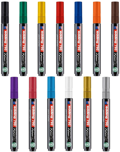 Marker boje edding 780 Gloss Paint, majë ekstra e hollë, bakër metalik