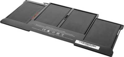 Bateri laptopi Mitsu BC/AP-A1377 për Apple, 5200 mAh, 38 Wh, e zezë
