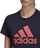 Bluzë sportive Adidas BL T HH8838, pambuk, për goca, e bardhë
