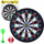 Loja dart LEAN Toys Target Ball Arrow, tabelë 28 cm, për kalamaj