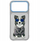 Mbulesë telefoni Audi Case Nimmy Glasses Cool Dog për iPhone 17 Pro Max, gri