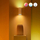 Aplik murale LED WiZ Up&amp;Down, Wi‑Fi Bluetooth, 2xGU10 2x5W RGB, i bardhë