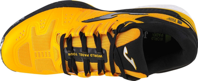 Këpucë padel Joma Slam Men 2128, me amortizim të fortë, najlon që merr frymë, portokalli me të zezë