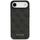 Kapotë Guess Hardcase 4G Classic për iPhone 17 Air, TPU PC, dizajn lëkurë, e zezë
