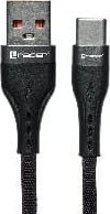 Kabëll USB A në USB C Tracer, 1m, 48W, i zi