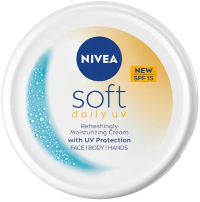 Kрем за хидратација Nivea Soft Intensive, SPF 15, 200ml