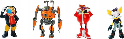 Set figurina Sonic Prime Superbuzz, 12 figura për koleksion, për kalamaj, shumëngjyrësh