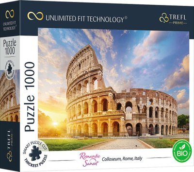 Puzzle Trefl Colosseum Rome Italy, 1000 copë, Unlimited Fit