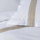 Комплет постелнина Douceur d'intérieur Cotton Bedding, 240x220 cm, мешавина од памук со лен, бела