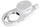 Mbajtëse telefoni Bresser Optics 4914911, adapter i përgjithshëm për teleskop e mikroskop, e bardhë