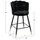 Stol velvet + metal 50×50×90 cm (HM8736.04), zezë