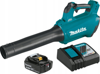 Градинарски дувач Makita DUB184 LXT, 18V, бесчеткичен, со батерија 5Ah и полнач