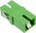 Kuple fibër optike InLine FO, Simplex SC SC, Singlemode, jeshile