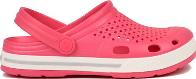 Clogs për goca Coqui Lindo W 6413-100-4246, material CoquiAir, rozë me gri