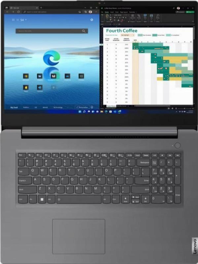 Laptop Lenovo V17 G4, 17.3" FHD, Core i5 1335U, 16GB RAM, 1TB SSD, gri