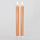 Qirinj LED Sille Taper, set 2 copë, 25cm, ngjyrë pjeshke