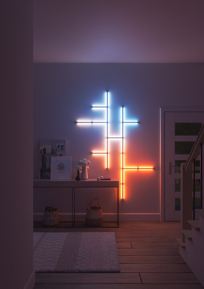 LED светилки Nanoleaf Lines Squared Expansion Pack, 3 парчиња