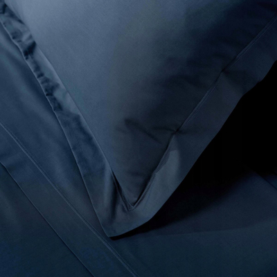 Jastëkëse Douceur d'intérieur Cotton, 63x63 cm, 100% pambuk organik, blu e errët