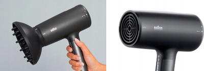 Tharëse flokësh Braun HD 4.2, 2100W, jonizim, e zezë