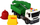 Kamion lodër Jiansheng City Truck, vinç me fërkim, tinguj dhe drita, jeshil