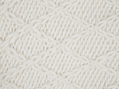 Tapet rrugice ERZIN Runner, 60 x 90 cm, off white