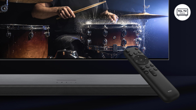 Soundbar TCL S55HE, me bass të thellë, i zi