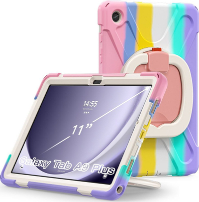 Mbështjellës tablet Tech-Protect X-Armor, Galaxy Tab A9 Plus 11", për fëmijë, shumëngjyrësh
