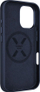 Mbulesë telefoni FIXED MagLeather për iPhone 16, lëkurë, MagSafe, blu e errët