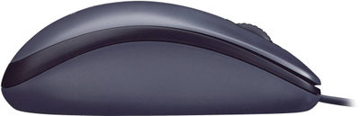 Maus Logitech M90 - USB, gri