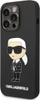 Kapak telefoni Karl Lagerfeld KLHCP14XSNIKBCK, për iPhone 14 Pro Max, silikon, i zi
