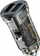 Полнач за автомобил WEKOME WP-C40 Vanguard Series, 2x USB-A, 15W, црн транспарентен