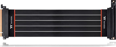Kabllo riser Thermaltake TT Premium PCI-E 4.0, 300mm, konektor 90°, e zezë