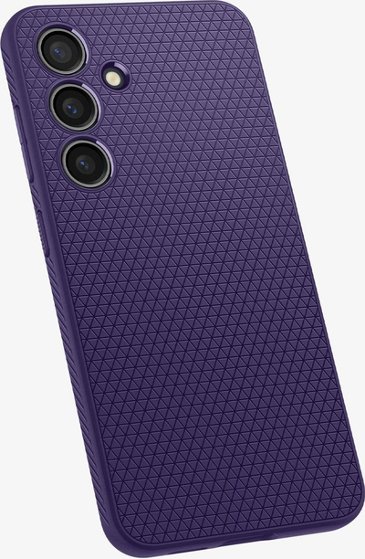 Kllapë telefoni Spigen Liquid Air për Samsung Galaxy S24, fleksibël, rezistente ndaj goditjeve, lejla e errët