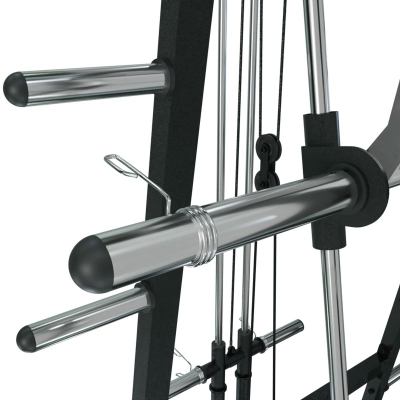 Stacion force VirtuFit SM100 Smith Machine, me kabllo, me lift station, ngjyrë e zezë