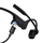Слушалки без жици Shokz OpenComm2 2025 Upgrade, со микрофон, отворено уво, црни