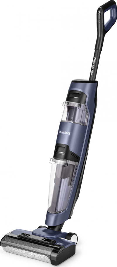 Правосмукалка вертикална 4Swiss VC024 CleanBooster, миење со вода, црна