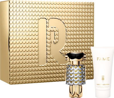 Set dhurate Paco Rabanne Fame, EDP 50ml, Losion trupi 75ml, per goca