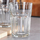 Set gotash qelqi, 6 copë, 360 ml, qelq i kthjellët