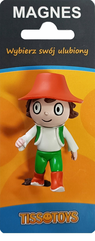Magnet figurë Tissotoys Cypisek, plastikë, shumëngjyrësh
