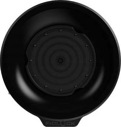 Mbajtëse telefoni për biçikletë Fidlock Vacuum Ahead Cap Base, kapak ahead 1 1/8", rrotullim 360°, e zezë