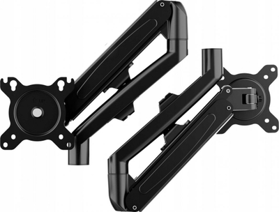 Mbajtës tavoline për 2 monitorë Maclean MC-861N, 13"-27", 7kg, i zi