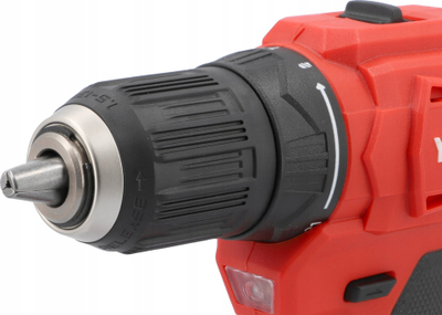 Trapano elektrik pa kabllo Yato WIERTARKO-WKRĘTARKA 18V, 45Nm, 2x2Ah, i kuq