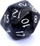 Set zarfash RPG Rebel Pearl, 7 copë, efekt perle, të zinj