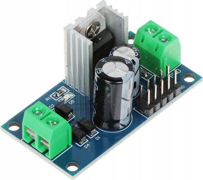 Modul konvertues DC DC HDL PZD L7812, hyrje 14.5 35V, dalje 12V 1A