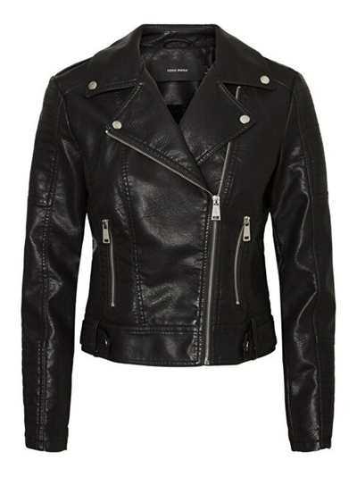 Xhaketë Vero Moda VMKERRI ULTRA SHORT COATED JACKET NOOS Black