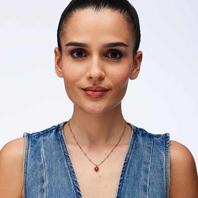 Qafore për femra Brosway Heart Essential BNL130, e artë