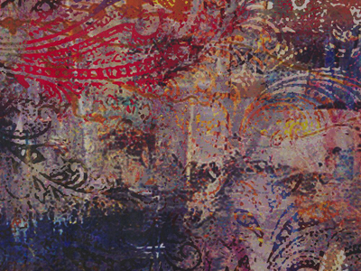 Tapet MARDIN, 80 x 150 cm, paisley, shumëngjyrësh