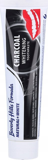 Pastë dhëmbësh Beverly Hills Formula Natural White Charcoal, zbardhuese me karbon të aktivizuar, 100 ml