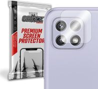 Mbrojtëse kamere GrizzGlass për Samsung Galaxy A22 5G, xham hibrid, transparente