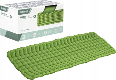 Dyshek ajri Bestway Wanderlite 69615, Sleeping Bag Mat, ToughLite, blu